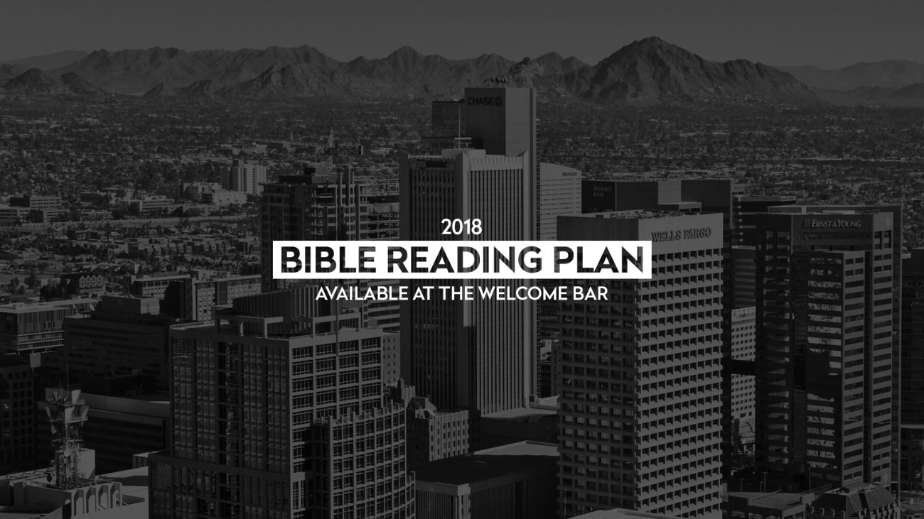 One Year Bible Reading Plan New City Church